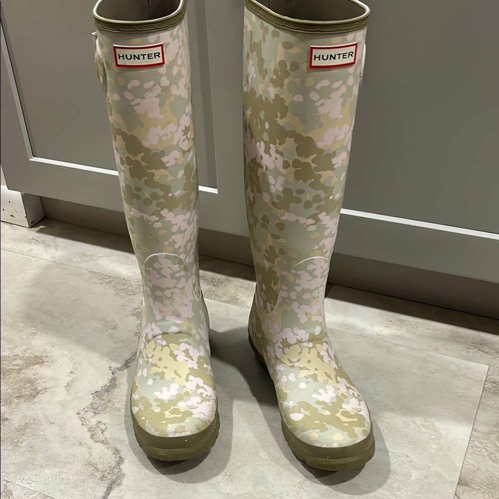 Hunter Camouflage Rain Boots
